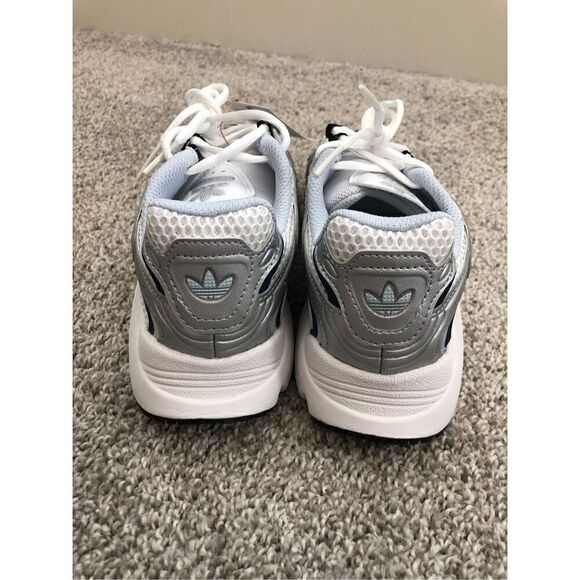 Adidas Originals Ozmillen Silver Tech Indigo Women's Size 4.5 - Picture 3 of 6